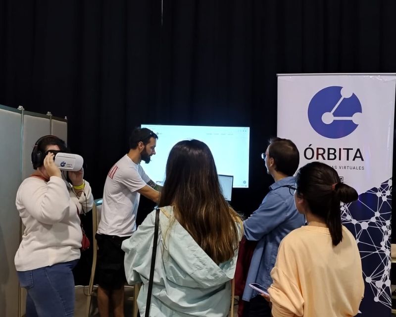 Lentes de realidad virtual para evento