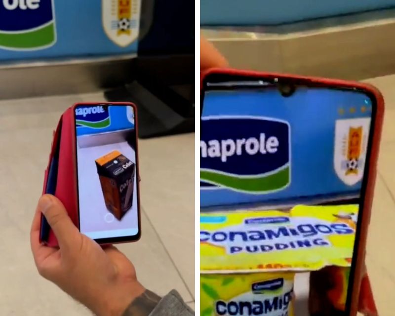 Experiencia de realidad aumentada interactiva para marcas